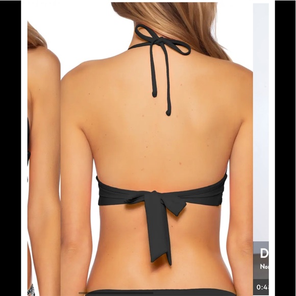 🆕NWT 2 PC BECCA Delilah Crochet Bikini Top + Bottom - Picture 6 of 16